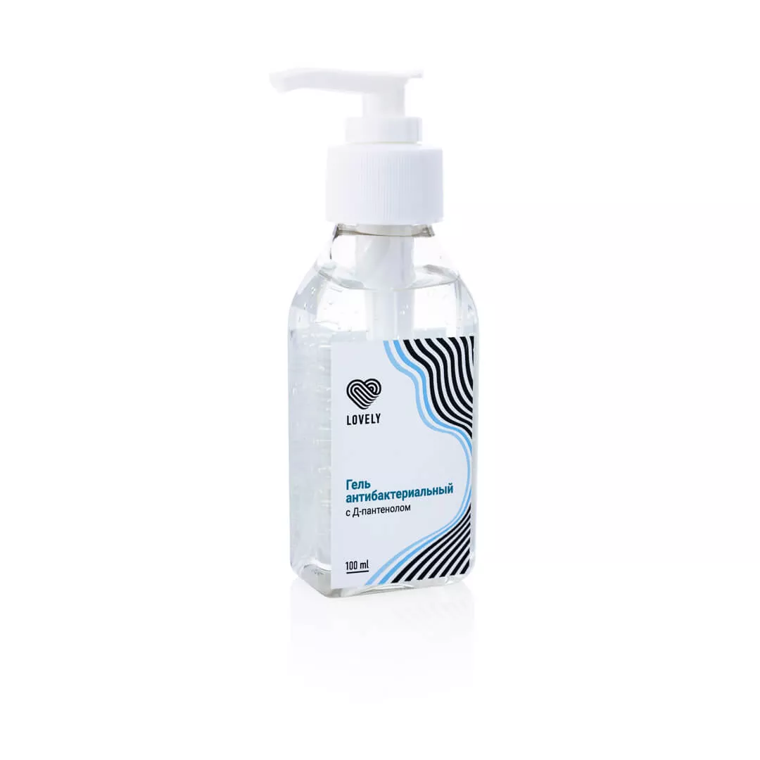 ГЕЛЬ Антибактериальный Lovely с Д-пантенолом 100ml